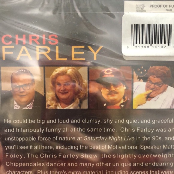 Chris Farley on the best of Saturday night live he is funny DVD is 61 mi… - Picture 3 of 3